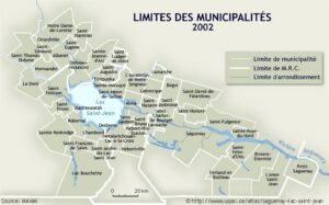 Les municipalités du Saguenay–Lac-Saint-Jean