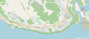 Carte de la ville de Cap-Santé.