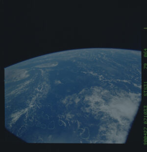 Image satellite de l’océan Indien