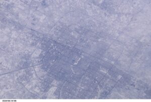 Pékin depuis l'espace