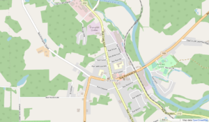 Carte de la ville de Cookshire-Eaton, Québec.