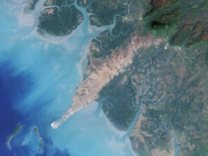 Image satellite de Conakry