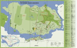 Carte de L’Île-Bizard–Sainte-Geneviève