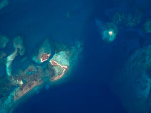 Image satellite des Bush Key, Hospital Key et Garden Key