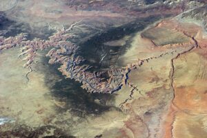 Image satellite du Grand Canyon