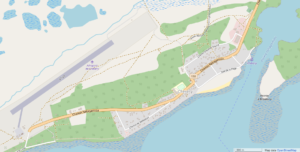 Carte de Chevery, Côte-Nord-du-Golfe-du-Saint-Laurent.