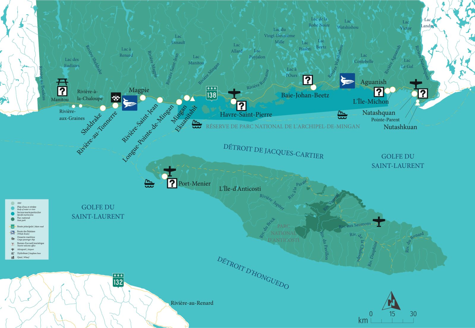 Carte de HavreSaintPierre