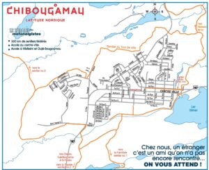 Carte de Chibougamau