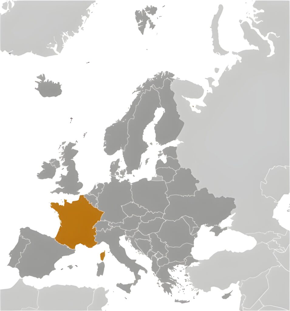 Carte de localisation de la France