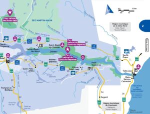 Carte du Fjord du Saguenay