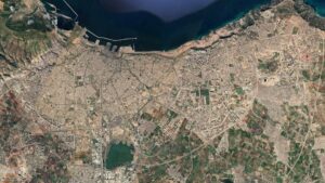 Image satellite de la ville d’Oran