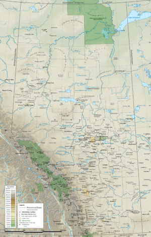Géographie de l’Alberta