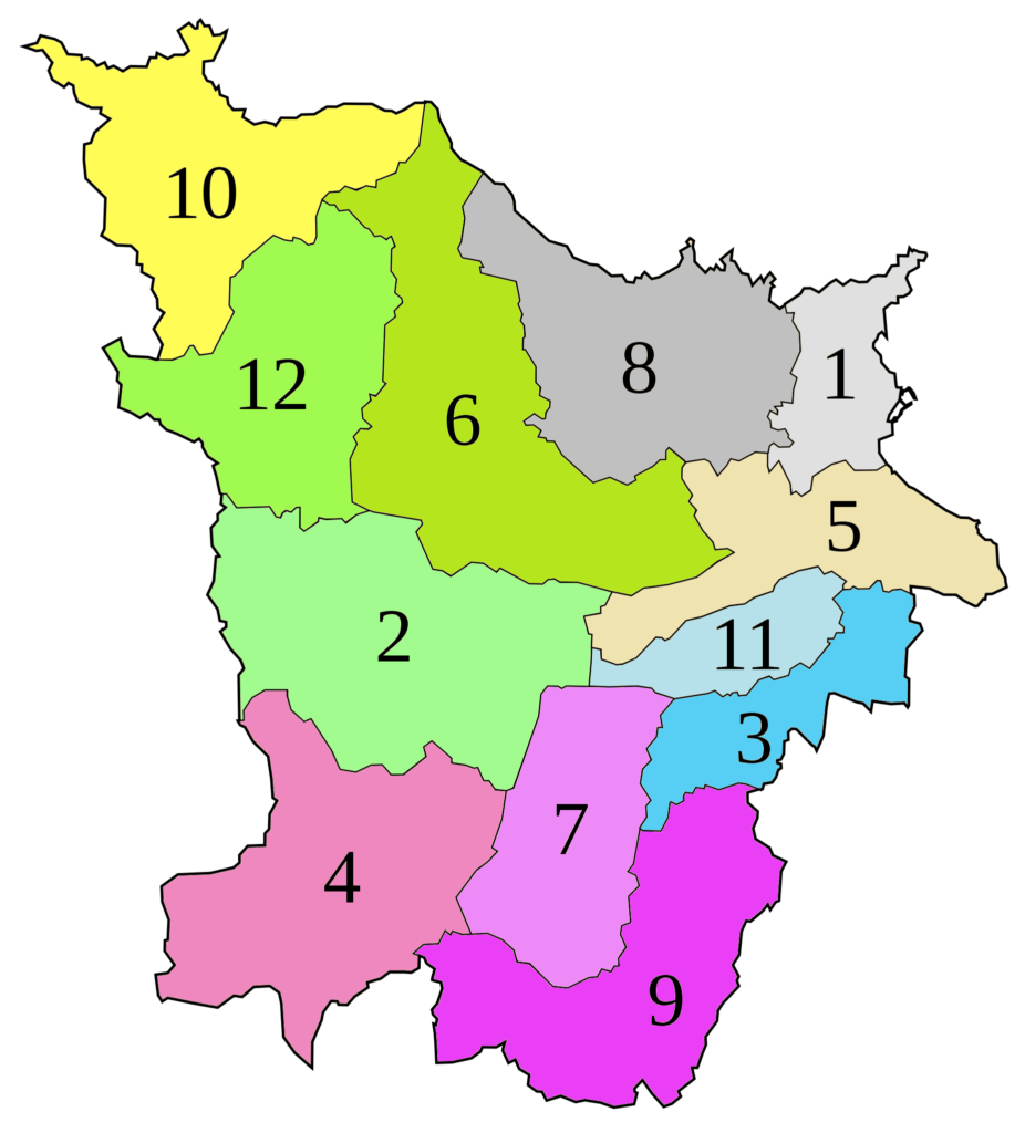 Carte des communes de la wilaya d’Annaba.