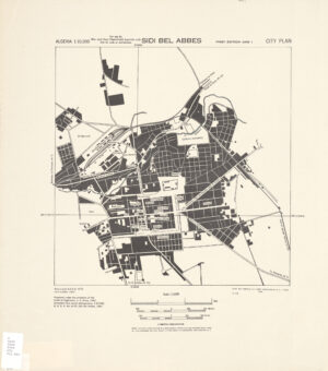 Plan de Sidi Bel Abbès de 1943