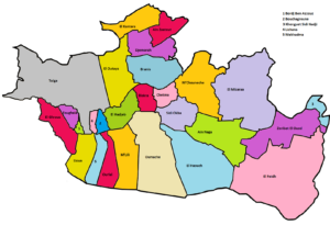 Quelles sont les communes de la wilaya de Biskra ?
