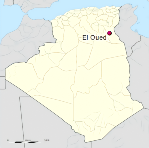 Où se trouve El Oued ?