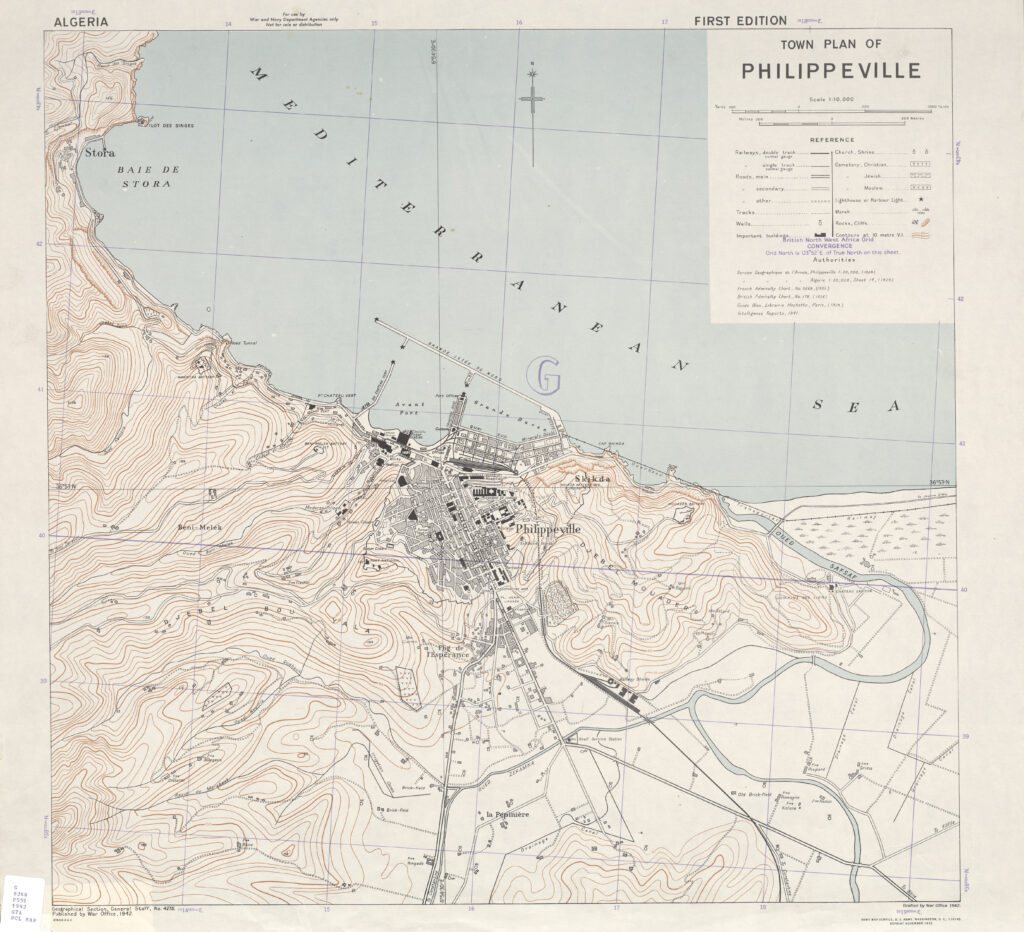 Plan de Philippeville de 1942.