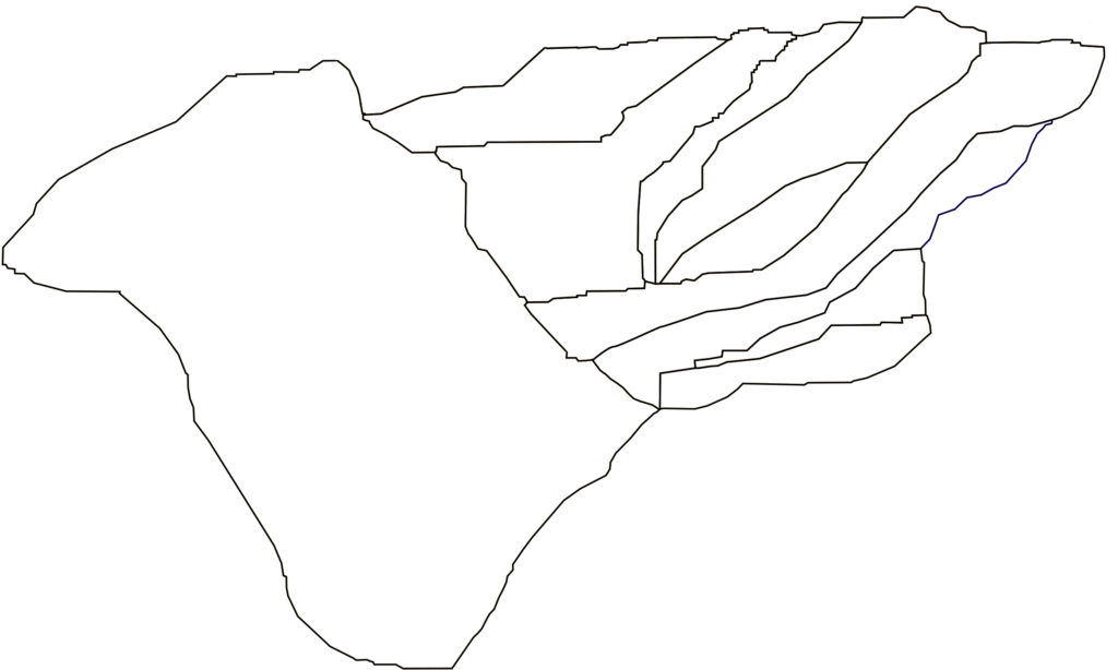 Carte vierge de la wilaya de Béni Abbès.