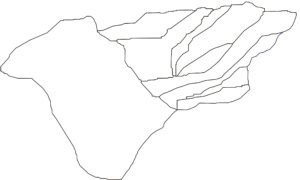 Carte vierge de la wilaya de Béni Abbès
