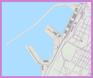 Plan du port de Mostaganem.