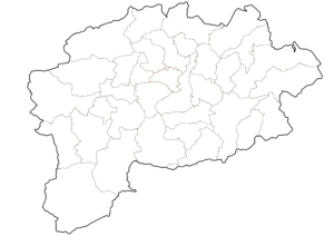 Carte vierge de la wilaya de Guelma