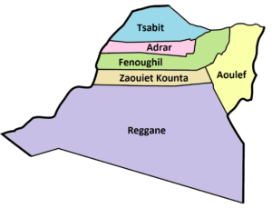 Quelles sont les daïras de la wilaya d’Adrar ?