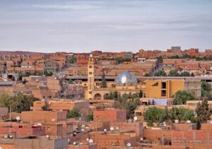 Panorama de la ville d'El Bayadh.