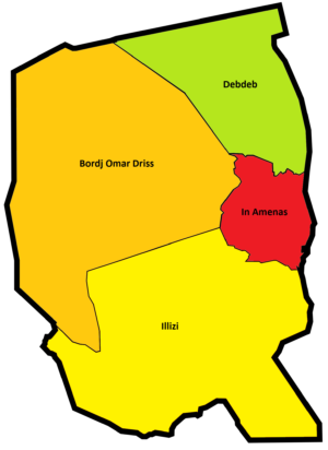 Quelles sont les communes de la wilaya d’Illizi ?