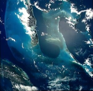 Les bancs occidentaux des Bahamas et la langue de l’océan