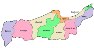Quelles sont les daïras de la wilaya de Tipaza ?