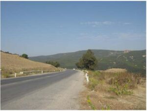 La voie menant à Ain Jemmalla.