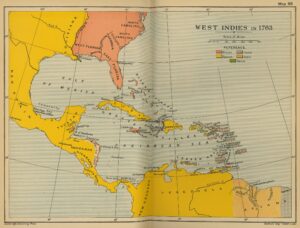 Les Caraïbes en 1763