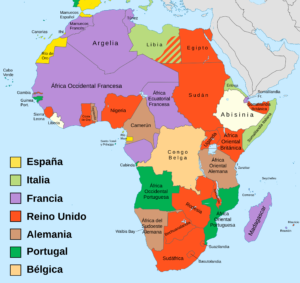 Partage de l’Afrique entre sept puissances européennes