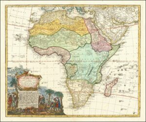 Carte de l’Afrique de 1737