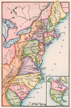 Quelles étaient les Treize Colonies ?