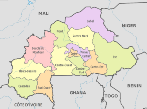 Quelles sont les régions du Burkina Faso ?