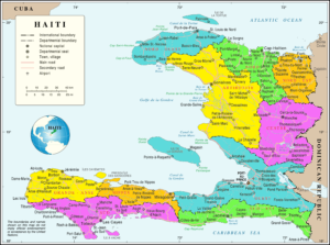 Carte d’Haïti