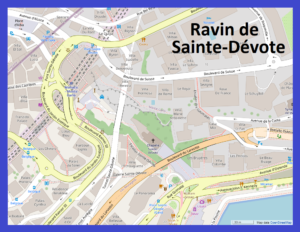 Plan du Ravin de Sainte-Dévote