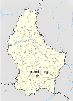 Où se trouve Luxembourg-Ville ?