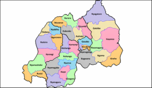 Quels sont les districts du Rwanda ?