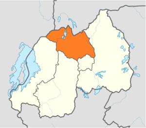 Où se trouve la province du Nord du Rwanda ?