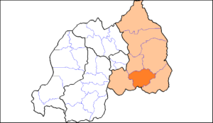 Carte de localisation du district de Ngoma.