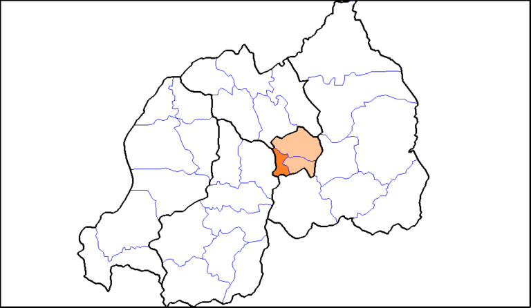 Carte du district de Nyarugenge