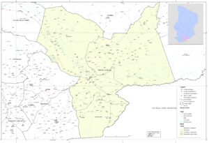Carte de la province du Moyen-Chari