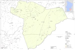 Carte de la province du Salamat