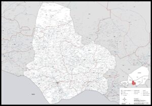 Carte de la région de Maradi