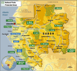 Quels sont les parcs nationaux du Gabon ?