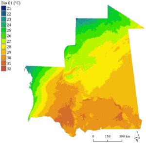 Climat de la Mauritanie