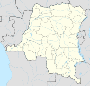 Carte vierge de la république démocratique du Congo