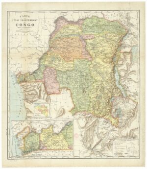 Carte de l’État indépendant du Congo